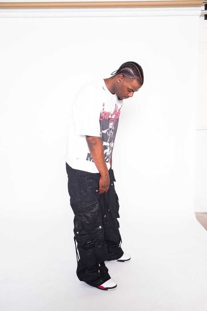 Malcolm X Loner Graphic Tee – White